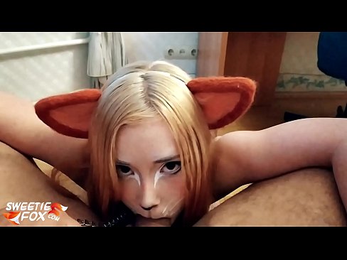 ❤️ Kitsune înghite pula și ejaculează în gură ☑ at ro.sexonfire.ru ️❤
